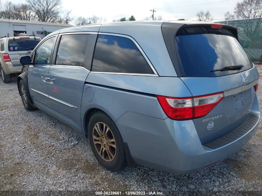 2013 HONDA ODYSSEY EXL - 5FNRL5H62DB047638