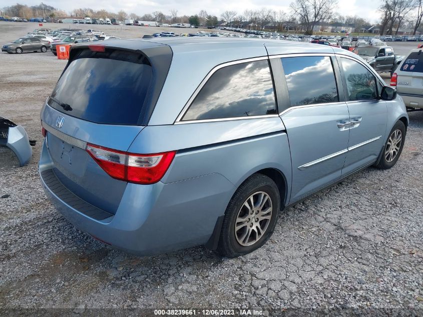 2013 HONDA ODYSSEY EXL - 5FNRL5H62DB047638