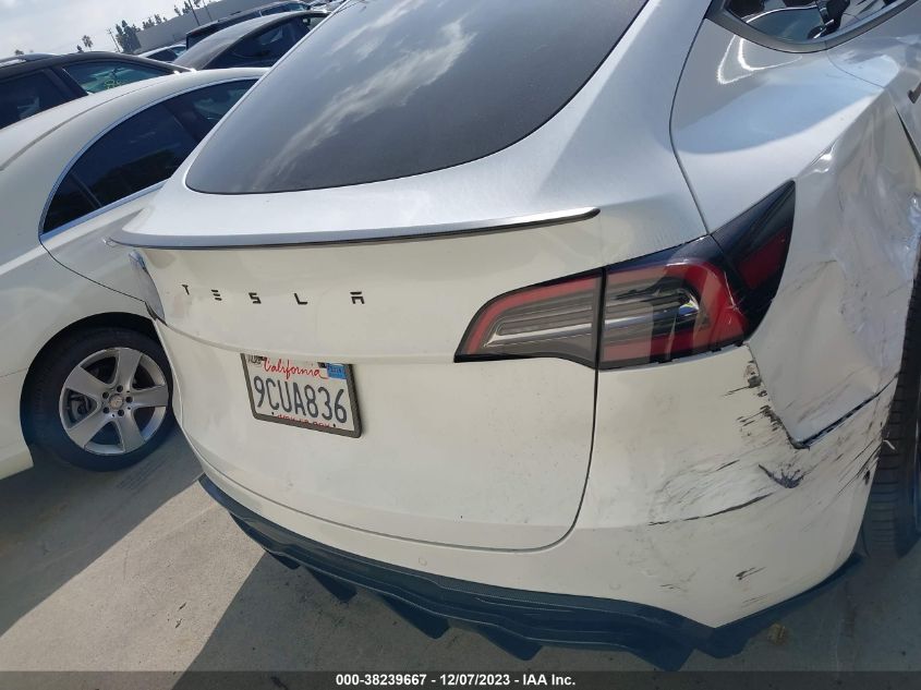 2022 TESLA MODEL Y PERFORMANCE DUAL MOTOR - 7SAYGDEFXNF530569