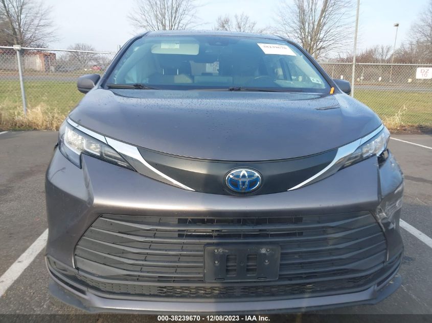 2021 TOYOTA SIENNA LE - 5TDKRKEC8MS032369