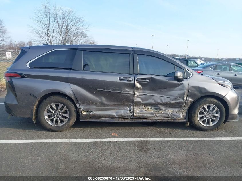 2021 TOYOTA SIENNA LE - 5TDKRKEC8MS032369