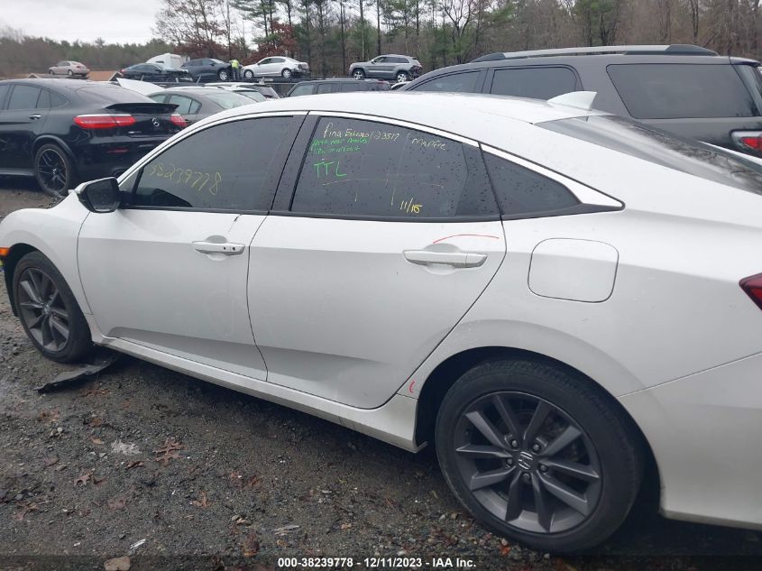 VIN 19XFC1F76ME203208 2021 HONDA CIVIC EX-L