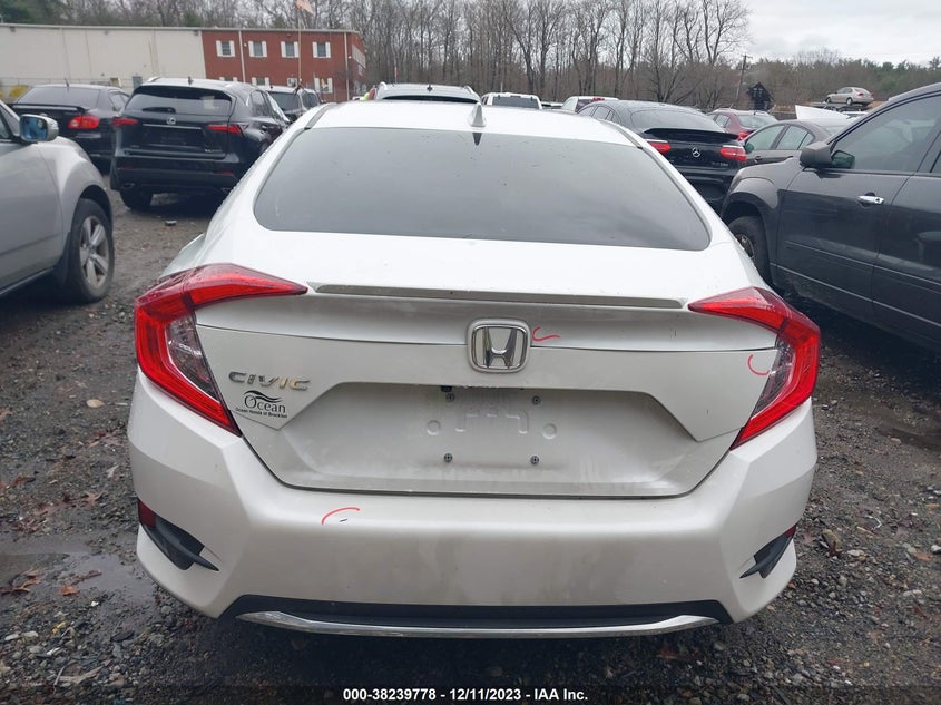 VIN 19XFC1F76ME203208 2021 HONDA CIVIC EX-L