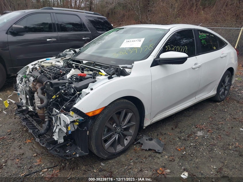 VIN 19XFC1F76ME203208 2021 HONDA CIVIC EX-L