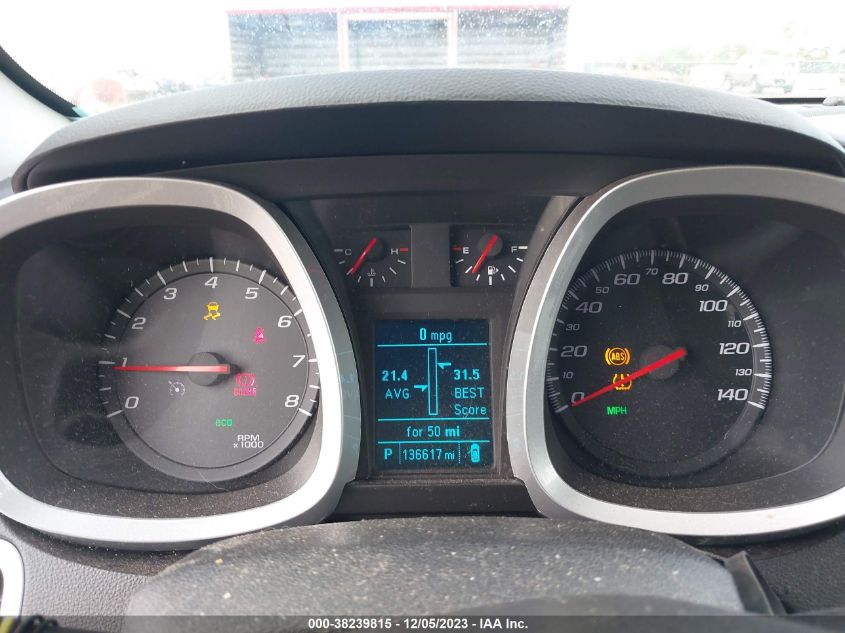 2015 CHEVROLET EQUINOX LT - 2GNALBEK9F6107444