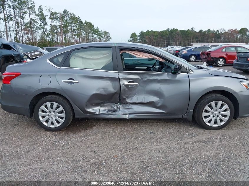 3N1AB7AP7KY456785 | 2019 NISSAN SENTRA