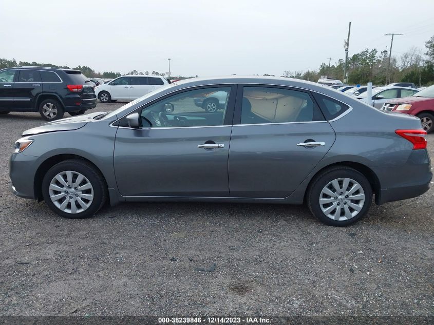 3N1AB7AP7KY456785 | 2019 NISSAN SENTRA