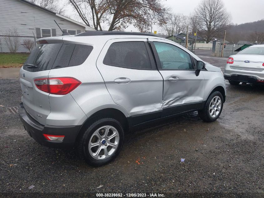 VIN MAJ6S3GL5MC456561 2021 FORD ECOSPORT SE