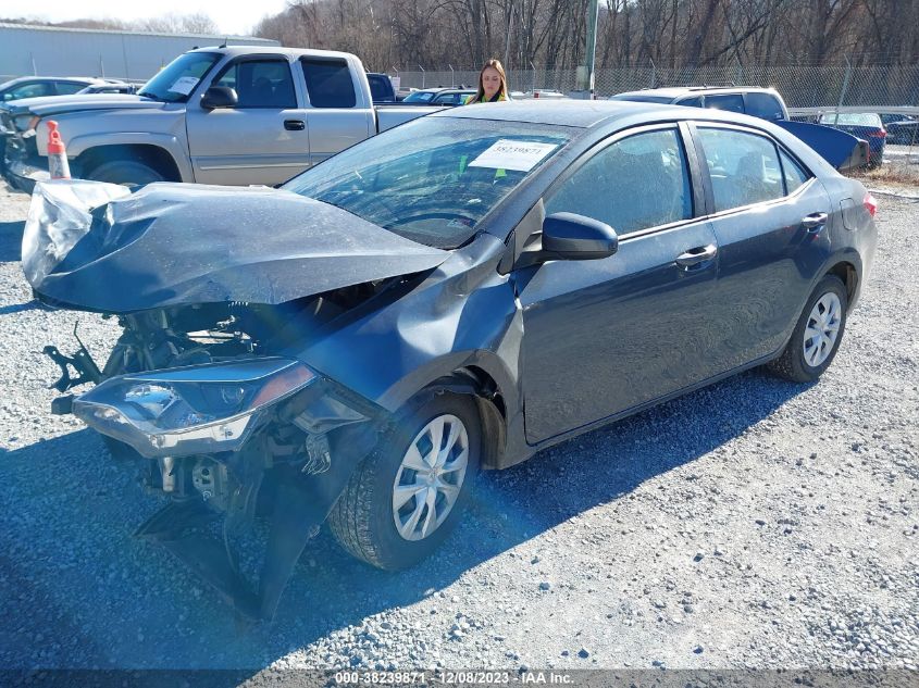 2016 TOYOTA COROLLA L/LE/LE PLS/PRM/S/S PLS - 2T1BURHE0GC604052