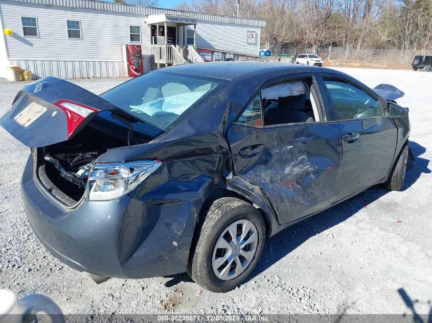 2016 TOYOTA COROLLA L/LE/LE PLS/PRM/S/S PLS - 2T1BURHE0GC604052