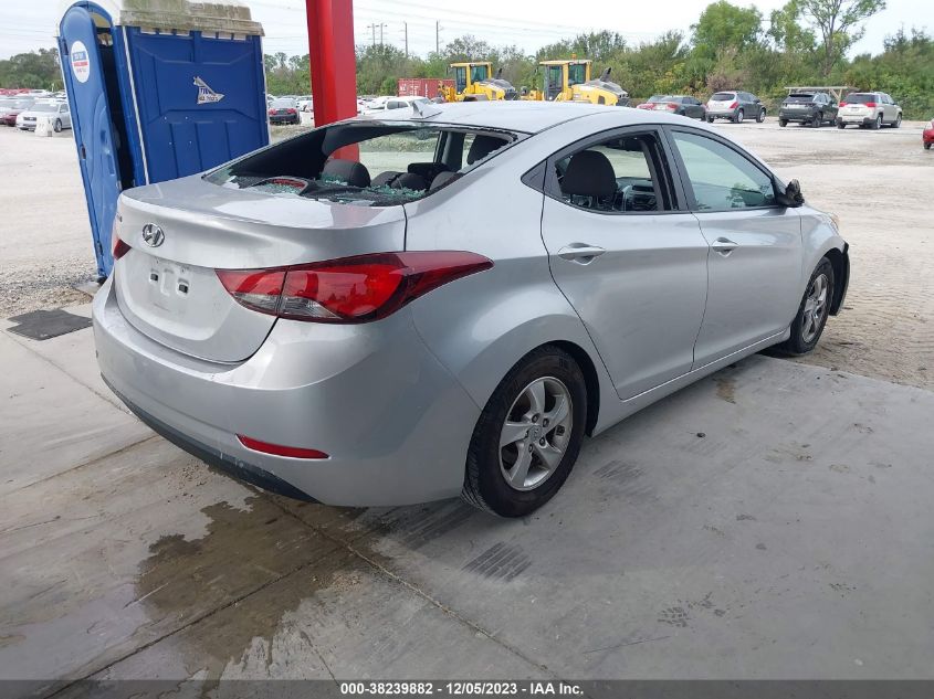 KMHDH4AE7EU038798 | 2014 HYUNDAI ELANTRA