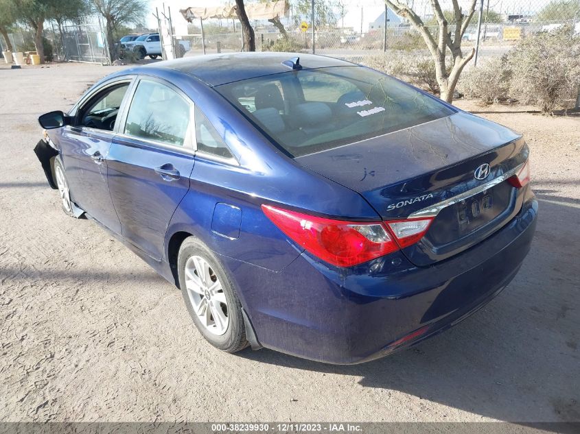 2013 HYUNDAI SONATA GLS - 5NPEB4AC7DH512542