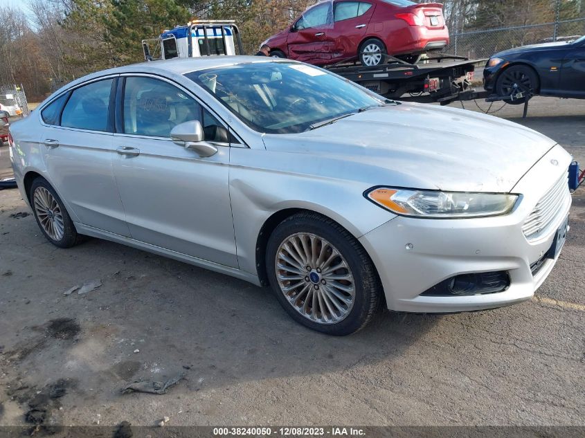 2013 FORD FUSION TITANIUM - 3FA6P0D9XDR213127