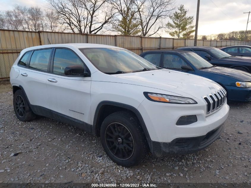 2014 JEEP CHEROKEE SPORT - 1C4PJLAB5EW194168