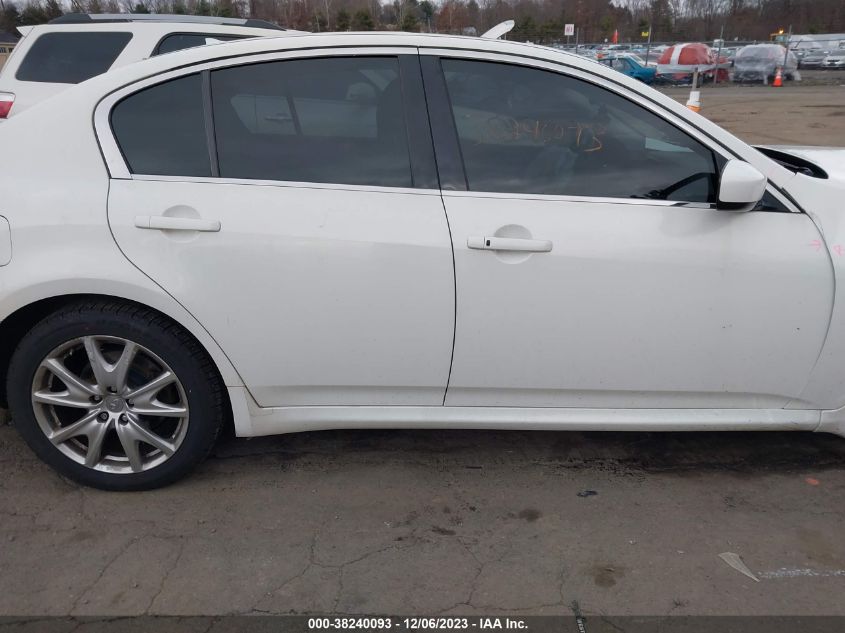 2013 INFINITI G37X - JN1CV6AR2DM758888