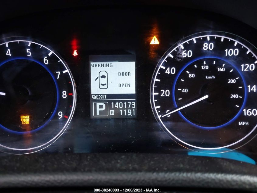 2013 INFINITI G37X - JN1CV6AR2DM758888