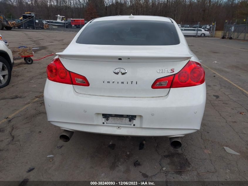 2013 INFINITI G37X - JN1CV6AR2DM758888