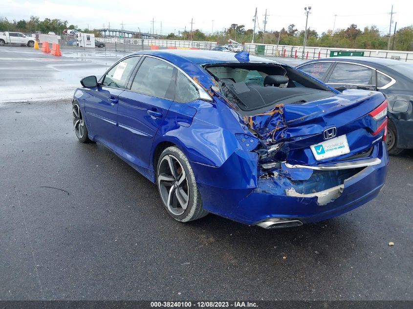 2018 HONDA ACCORD SPORT - 1HGCV1F32JA151652