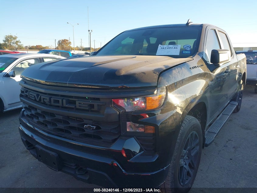 VIN 1GCPABEK3RZ103763 2024 CHEVROLET SILVERADO 1500 2WD  SHORT BED CUSTOM