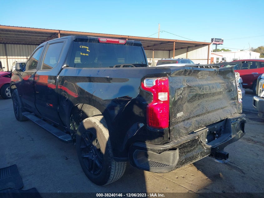 VIN 1GCPABEK3RZ103763 2024 CHEVROLET SILVERADO 1500 2WD  SHORT BED CUSTOM