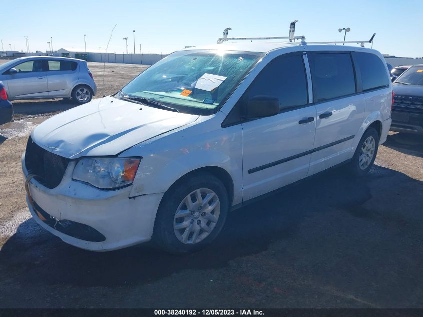 2015 RAM CARGO VAN TRADESMAN 2C4JRGAG9FR569992