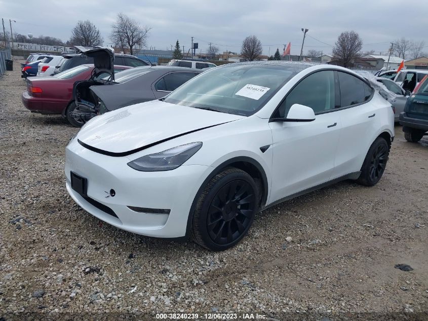 2023 TESLA MODEL Y AWD - 7SAYGAEE8PF861000