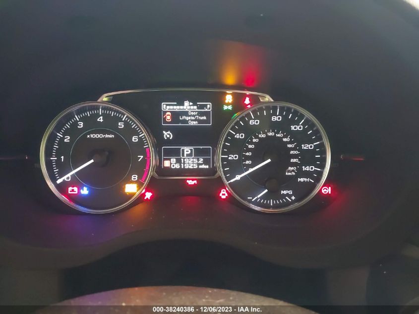 2017 SUBARU CROSSTREK LIMITED - JF2GPALC8H8231149