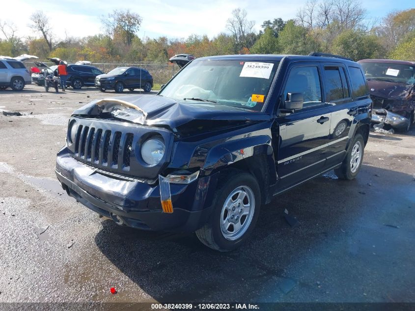 2014 JEEP PATRIOT SPORT - 1C4NJPBA0ED691385