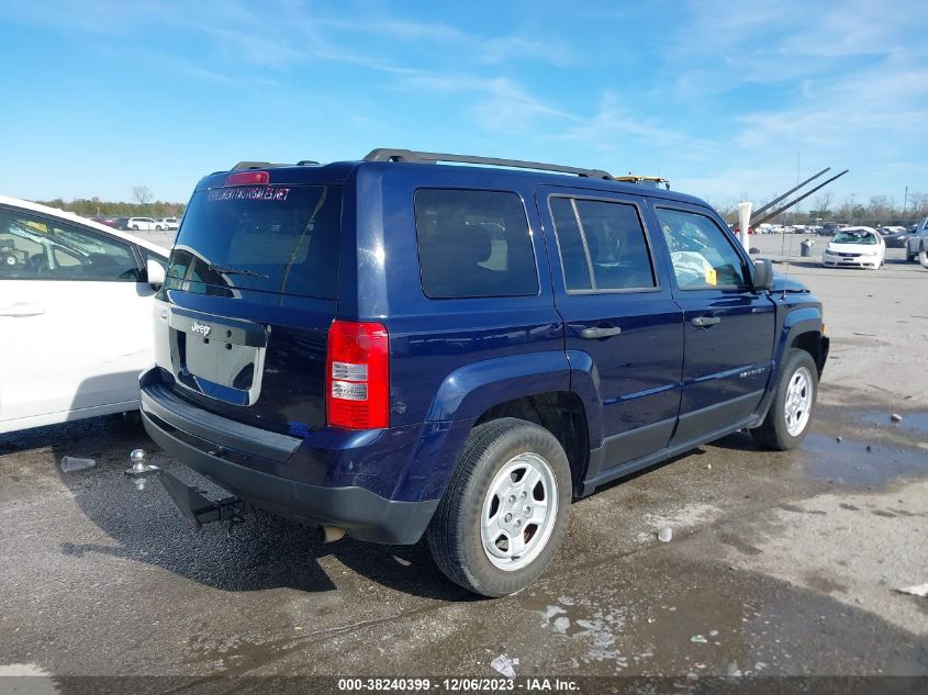 2014 JEEP PATRIOT SPORT - 1C4NJPBA0ED691385