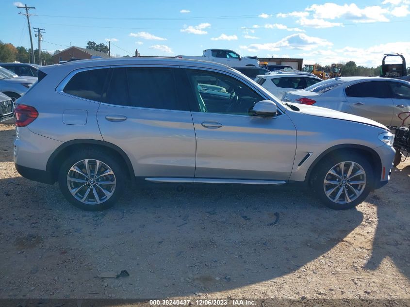 2019 BMW X3 SDRIVE30I - 5UXTR7C54KLE96944