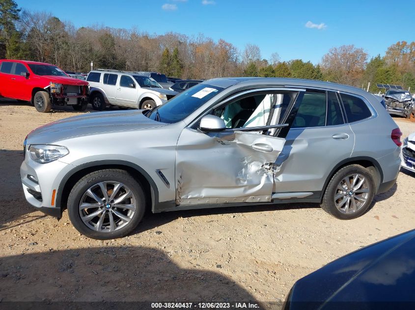 2019 BMW X3 SDRIVE30I - 5UXTR7C54KLE96944