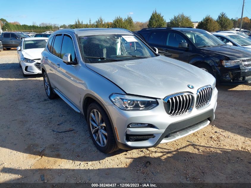 2019 BMW X3 SDRIVE30I - 5UXTR7C54KLE96944