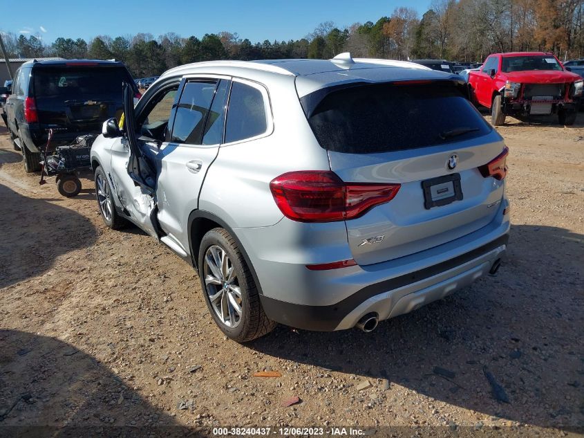 2019 BMW X3 SDRIVE30I - 5UXTR7C54KLE96944