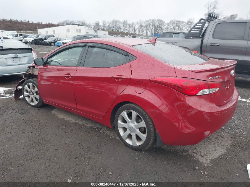2013 HYUNDAI ELANTRA LIMITED (ULSAN PLANT) - KMHDH4AE7DU940415