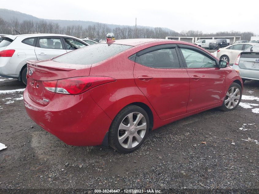 2013 HYUNDAI ELANTRA LIMITED (ULSAN PLANT) - KMHDH4AE7DU940415