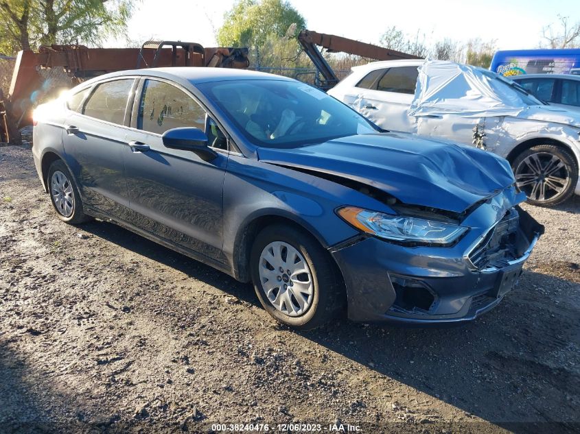 2019 FORD FUSION S - 3FA6P0G75KR113363