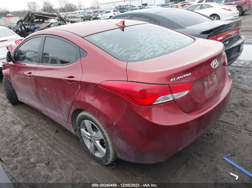 5NPDH4AEXDH454583 | 2013 HYUNDAI ELANTRA