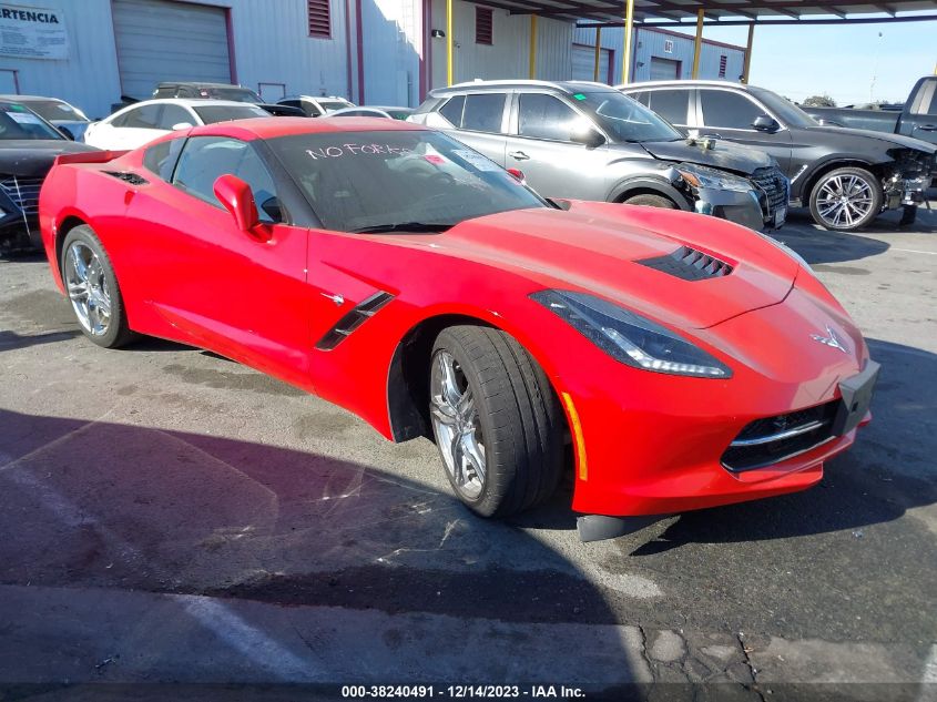 2017 CHEVROLET CORVETTE STINGRAY - 1G1YF2D74H5100405