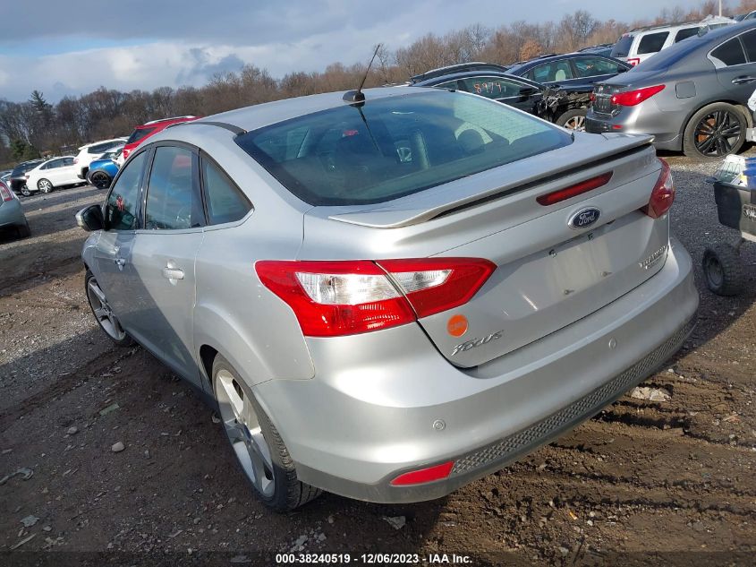 2013 FORD FOCUS TITANIUM - 1FADP3J22DL181742