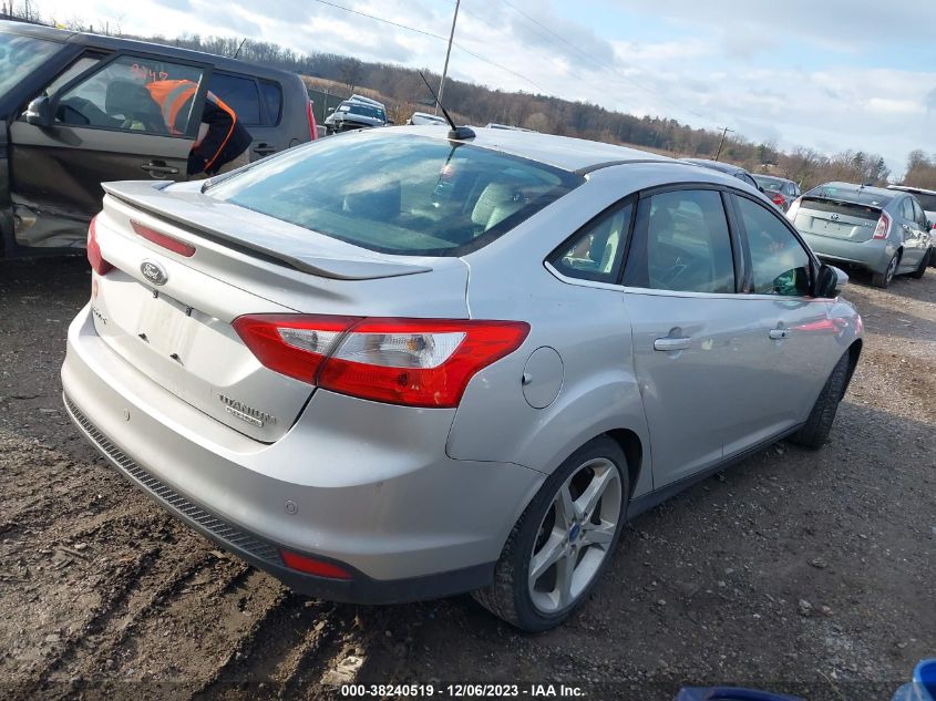 2013 FORD FOCUS TITANIUM - 1FADP3J22DL181742