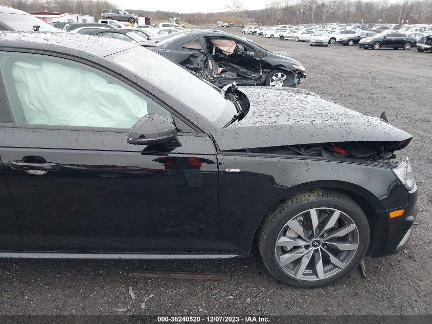 2018 AUDI A4 PREMIUM - WAUDNAF46JN017633