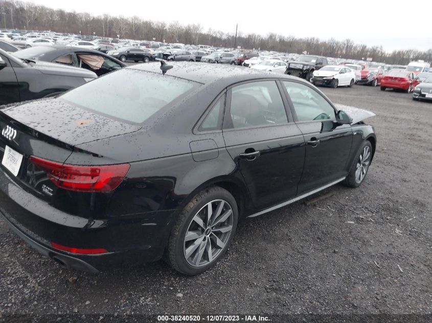 2018 AUDI A4 PREMIUM - WAUDNAF46JN017633