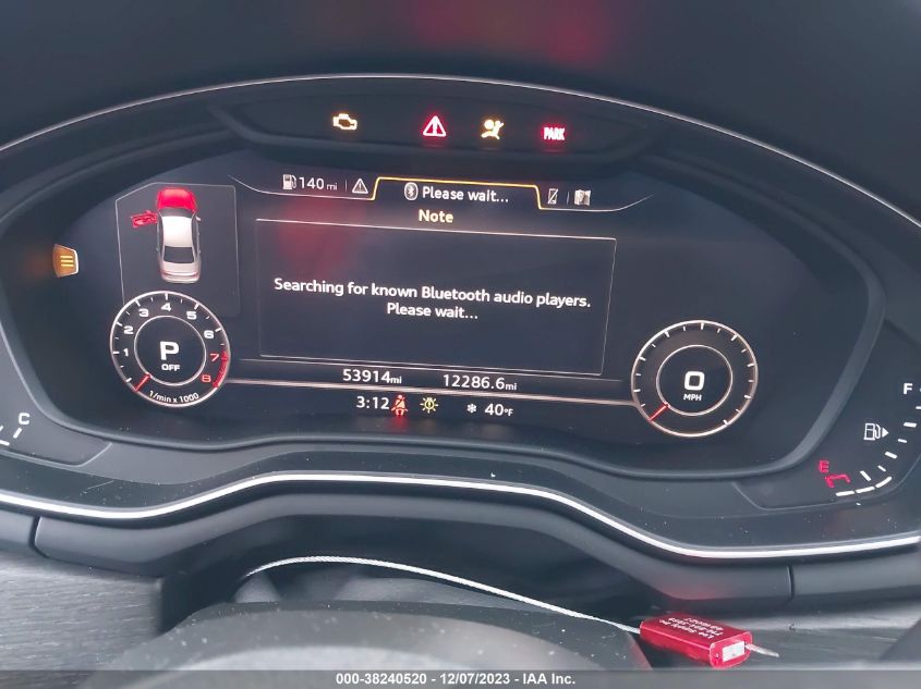 2018 AUDI A4 PREMIUM - WAUDNAF46JN017633