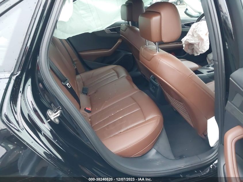 2018 AUDI A4 PREMIUM - WAUDNAF46JN017633