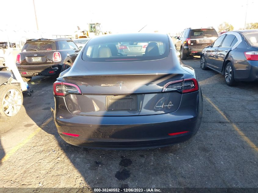 2021 TESLA MODEL 3 LONG RANGE - 5YJ3E1EB9MF974436