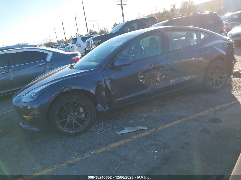 2021 TESLA MODEL 3 LONG RANGE - 5YJ3E1EB9MF974436