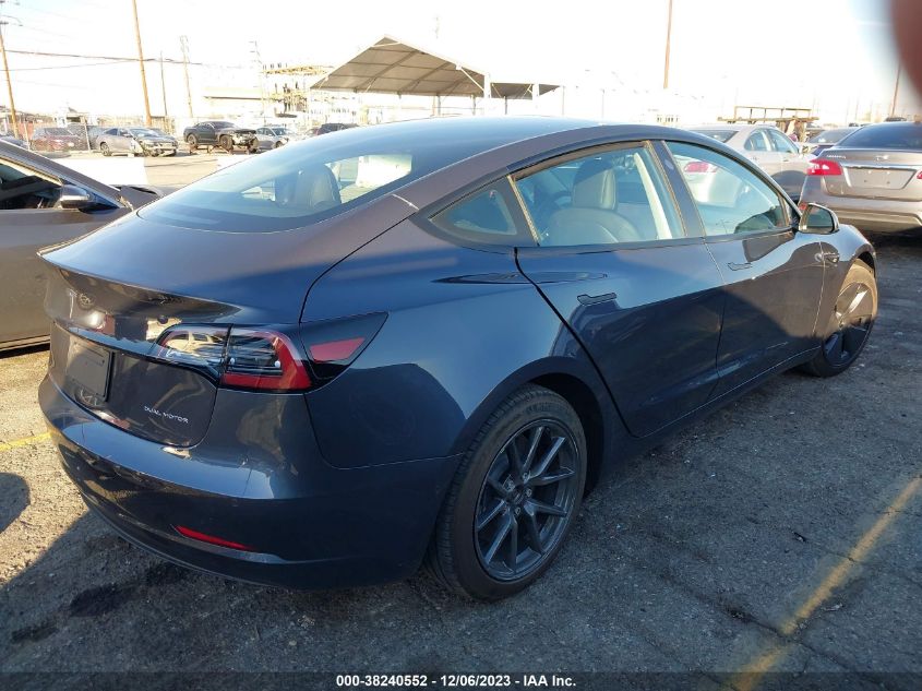 2021 TESLA MODEL 3 LONG RANGE - 5YJ3E1EB9MF974436