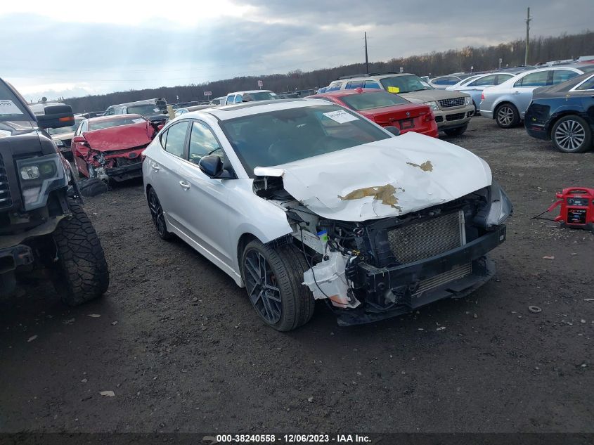 2020 HYUNDAI ELANTRA SPORT - KMHD04LB5LU980646