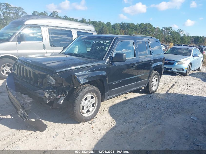 2015 JEEP PATRIOT SPORT - 1C4NJRBB6FD134910