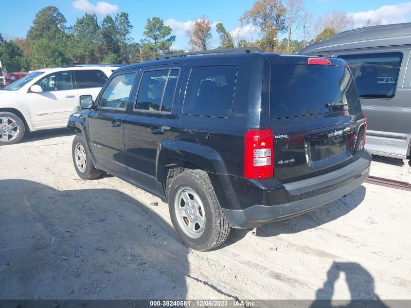 2015 JEEP PATRIOT SPORT - 1C4NJRBB6FD134910